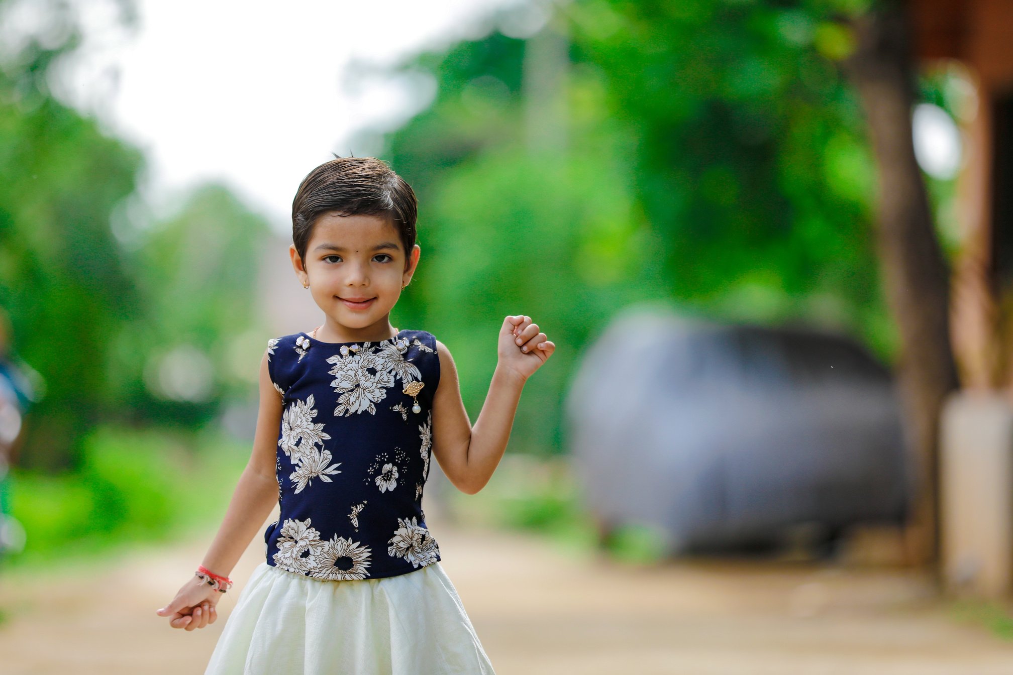 cute indian girl child